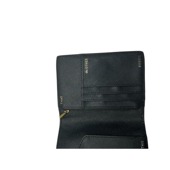 Fossil Foldable Wallet With Credi Card Holder Coin Holder And Passport Or... - Picture 6 of 10
